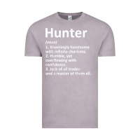 Vintage Zinc hunter definition personalized name funny birthday gift idea t shirt Vintage Tee - linhVisuals
