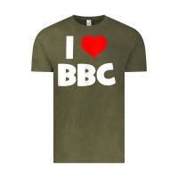 Vintage Olive i love bbc tank top Vintage Tee - linhVisuals
