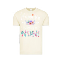 Vintage Arctic happiness is being a noni ever women floral decor Vintage Tee - linhVisuals
