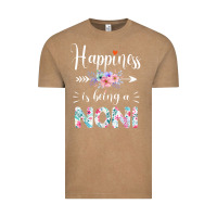 Vintage Coffee happiness is being a noni ever women floral decor Vintage Tee - linhVisuals