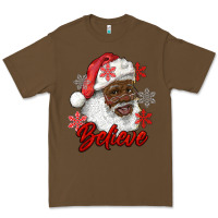 Cacao african american santa believe Premium Tee - RanaPortraitStore