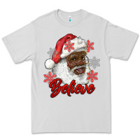 Dove Grey african american santa believe Premium Tee - RanaPortraitStore