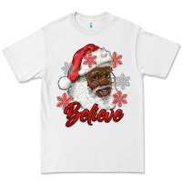White african american santa believe Premium Tee - RanaPortraitStore
