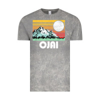 Cloud Rock ojai california mountains & sun retro 80s graphic Vintage Tee - linhVisuals
