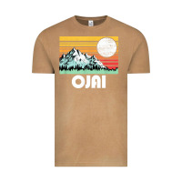 Vintage Camel ojai california mountains & sun retro 80s graphic Vintage Tee - linhVisuals