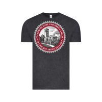 Vintage Black csu chico seal Vintage Tee - linhVisuals