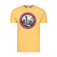 Vintage Mustard csu chico seal Vintage Tee - linhVisuals