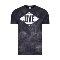 Cloud Black jive records Vintage Tee - linhVisuals