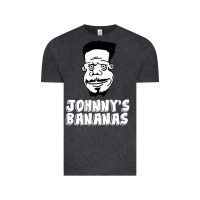 Vintage Black johnny's bananas Vintage Tee - linhVisuals