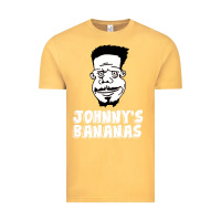 Vintage Mustard johnny's bananas Vintage Tee - linhVisuals
