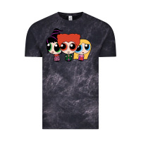 Cloud Black power puff girls Vintage Tee - linhVisuals