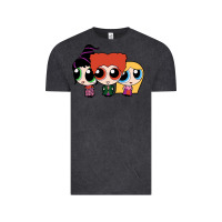 Vintage Black power puff girls Vintage Tee - linhVisuals