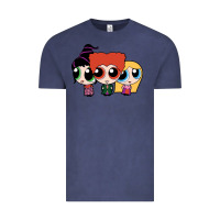 Vintage Denim power puff girls Vintage Tee - linhVisuals