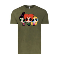 Vintage Olive power puff girls Vintage Tee - linhVisuals