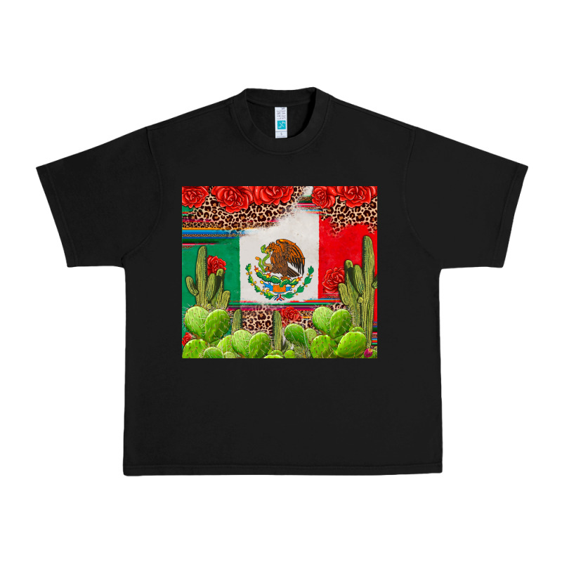 Mexican Flag Urban Heavy Tee by texasbilliewilder | Teevron