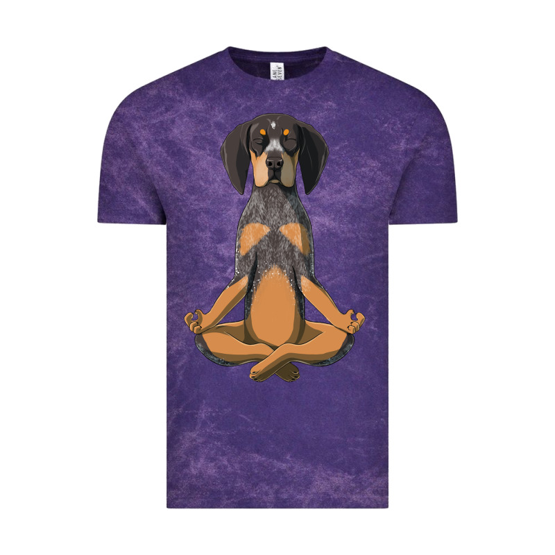 Yoga Fitness Bluetick Coonhound Dog 363 Bodybuilding Vintage Tee by linhVisuals | Teevron