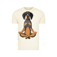 Vintage Arctic yoga fitness bluetick coonhound dog 363 bodybuilding Vintage Tee - linhVisuals