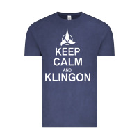 Keep Calm And Klingon Vintage Tee | Teevron