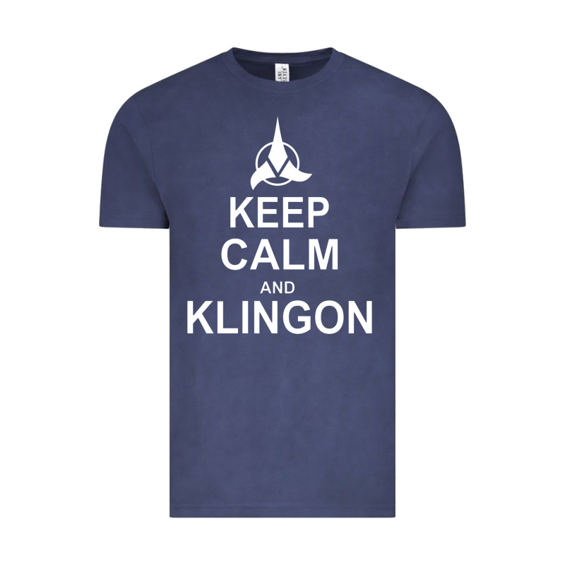Keep Calm And Klingon Vintage Tee by linhVisuals | Teevron
