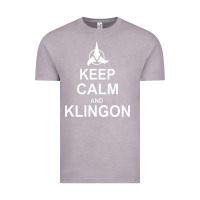 Vintage Zinc keep calm and klingon Vintage Tee - linhVisuals