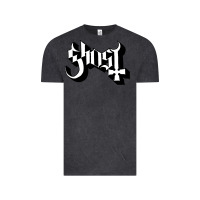 Vintage Black ghost Vintage Tee - linhVisuals