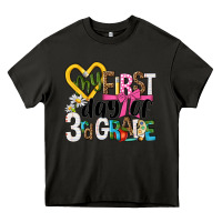 Asphalt my first day of 3rd grade Heavy Core Tee - NancyCooperArtShop