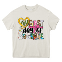 Cream my first day of 3rd grade Heavy Core Tee - NancyCooperArtShop