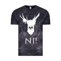 Cloud Black knights who say ni Vintage Tee - linhVisuals