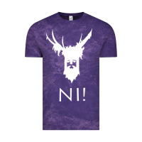 Cloud Purple knights who say ni Vintage Tee - linhVisuals