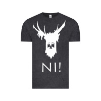 Vintage Black knights who say ni Vintage Tee - linhVisuals