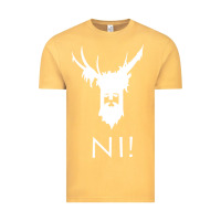 Vintage Mustard knights who say ni Vintage Tee - linhVisuals