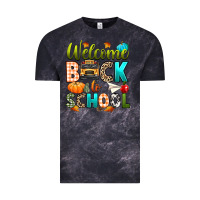 Cloud Black welcome back to school fall Vintage Tee - texasbilliewilder