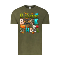 Vintage Olive welcome back to school fall Vintage Tee - texasbilliewilder