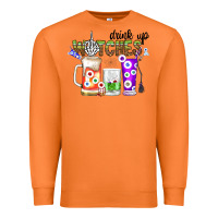 Carrot Drink Up Witches Premium Sweatshirt - CowhideDigitalArt