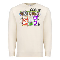 Sandshell Drink Up Witches Premium Sweatshirt - CowhideDigitalArt