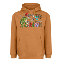 Meerkat 3 up 3 down rex Heavyweight Hoodie - CowhideDigitalArt