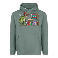 Sage 3 up 3 down rex Heavyweight Hoodie - CowhideDigitalArt