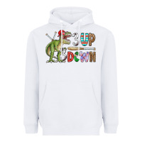 White 3 up 3 down rex Heavyweight Hoodie - CowhideDigitalArt