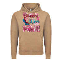 Vintage Coffee Queens wear pink Breast Cancer Vintage Hoodie - NancyCooperArtShop