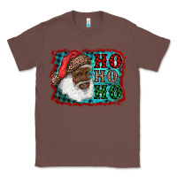 Chestnut african american santa ho ho ho Classic Tee - RanaPortraitStore