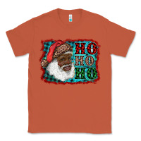 Copper african american santa ho ho ho Classic Tee - RanaPortraitStore