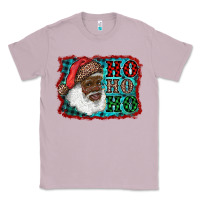 Lilac african american santa ho ho ho Classic Tee - RanaPortraitStore