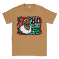 Toasted Coconut african american santa ho ho ho Classic Tee - RanaPortraitStore