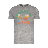 Cloud Rock katmai national park alaska bear hiking travel nature retro pullover h Vintage Tee - linhVisuals