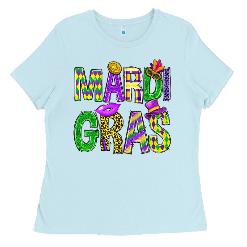 Mardi Gras Carnaval Mask Ladies Tee by BundleAndBundleShop | Teevron