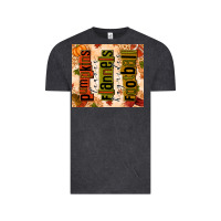 Vintage Black pumpkins leaves flannels hayrides football Vintage Tee - texasbilliewilder