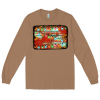 Toasted Coconut christmas serape sunflower background Long Sleeve Tee - Jasminsmagicworld
