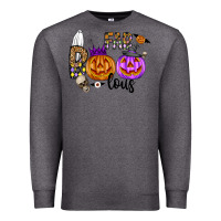 Charcoal Heather Fab Boo Lous Premium Sweatshirt - CowhideDigitalArt