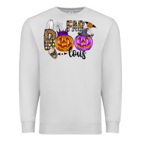 Dove Grey Fab Boo Lous Premium Sweatshirt - CowhideDigitalArt