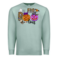 Seafoam Fab Boo Lous Premium Sweatshirt - CowhideDigitalArt